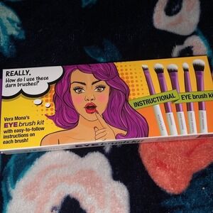 Vera Mona brush set NIB limited edition makeup Sephora casual sold out new in